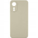 Чохол TPU GETMAN Liquid Silk Full Camera на Oppo A78 4G (Пісочний / Sand)