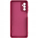 Фото Чехол TPU GETMAN Liquid Silk Full Camera для Samsung Galaxy A34 5G (Бордовый / Marsala) на vchehle.ua