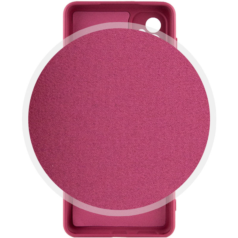 Фото Чехол TPU GETMAN Liquid Silk Full Camera для Samsung Galaxy A34 5G (Бордовый / Marsala) в магазине vchehle.ua