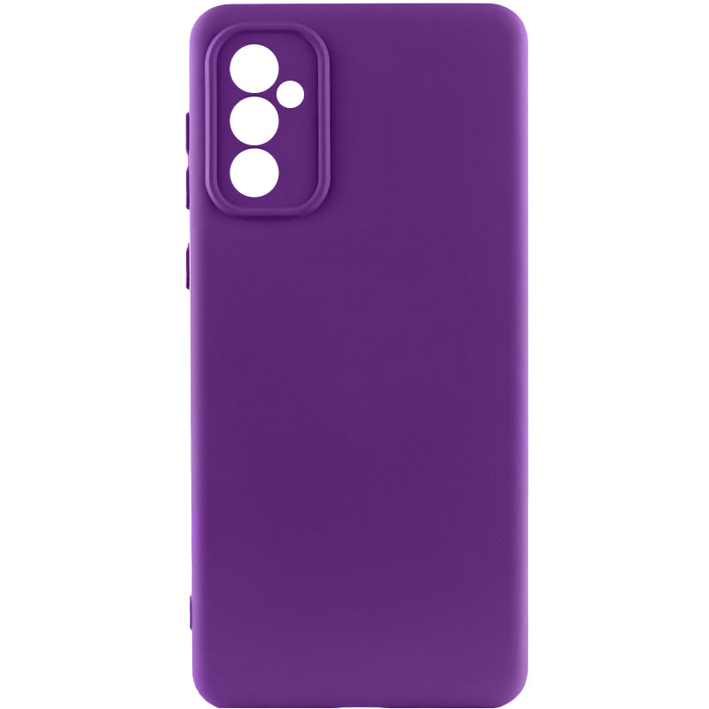 Чохол TPU GETMAN Liquid Silk Full Camera на Samsung Galaxy A36 5G (Фіолетовий / Purple)