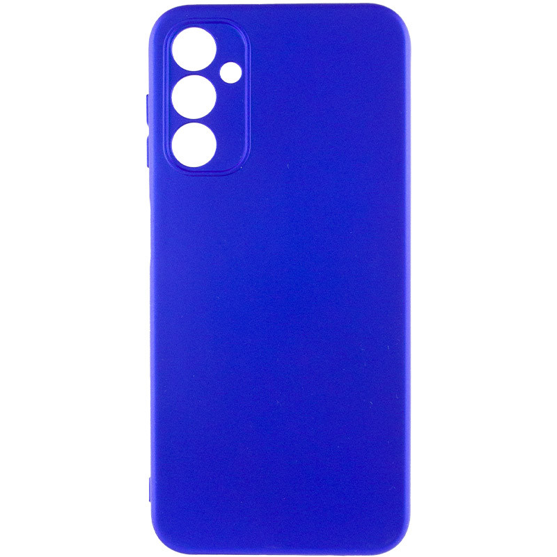 Чохол TPU GETMAN Liquid Silk Full Camera на Samsung Galaxy A14 4G/5G (Синій / Iris)