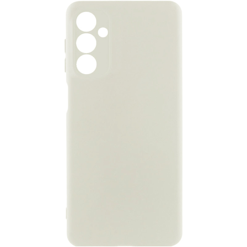 Чехол TPU GETMAN Liquid Silk Full Camera для Samsung Galaxy A26 5G (Белый / White)