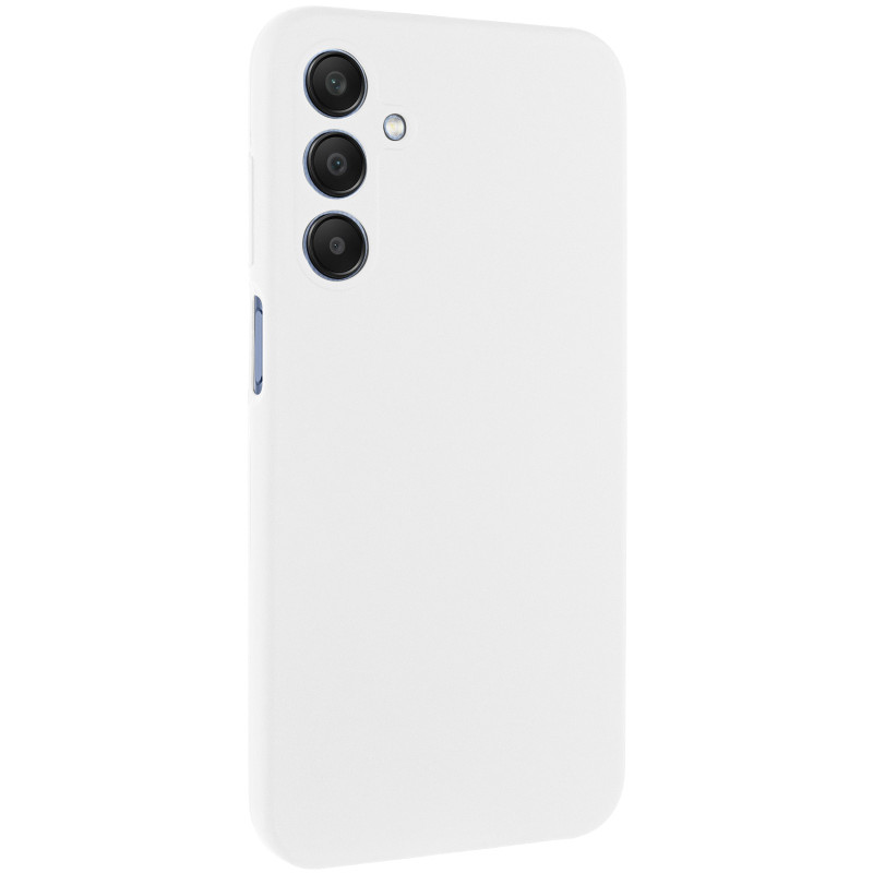 Чехол TPU GETMAN Liquid Silk Full Camera для Samsung Galaxy A37 5G (Белый / White)