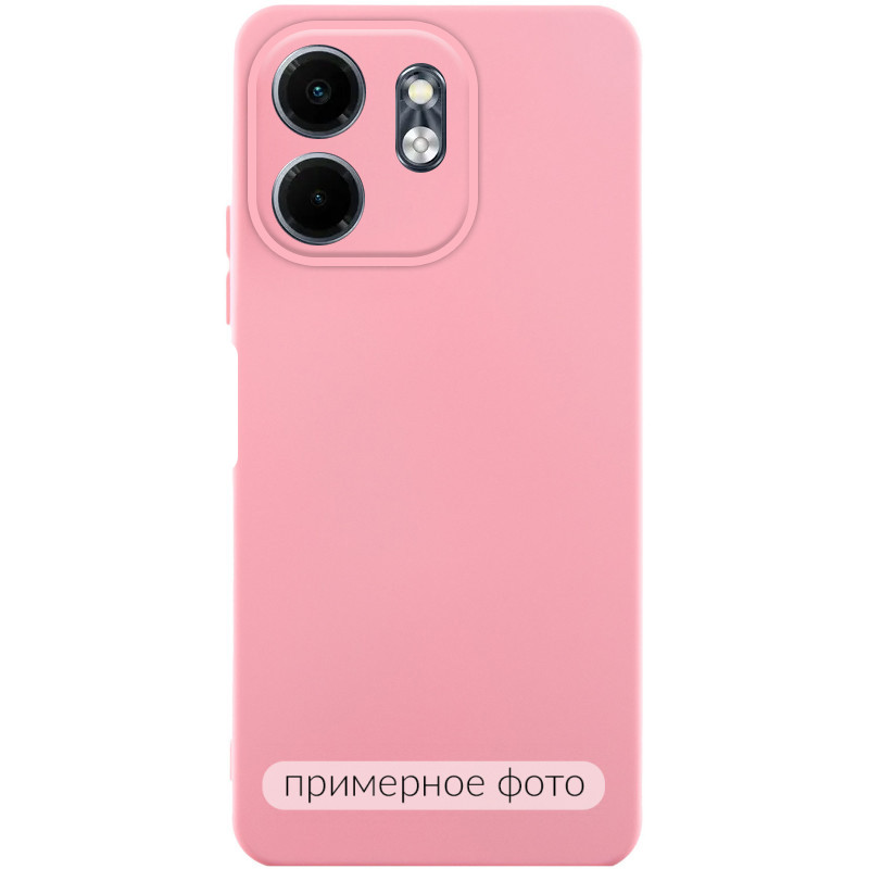 Чехол TPU GETMAN Liquid Silk Full Camera для Xiaomi Redmi 15C (EU) (Розовый / Pink)