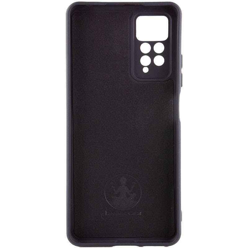 Фото Чехол TPU GETMAN Liquid Silk Full Camera для Xiaomi Redmi Note 11 Pro 4G/5G / 12 Pro 4G (Черный / Black) на vchehle.ua