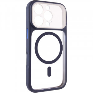 Чехол TPU+PC GETMAN Moon Clear with Magnetic Safe для Apple iPhone 16 Pro Max (6.9")