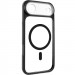 Чехол TPU+PC GETMAN Moon Clear with Magnetic Safe для Apple iPhone 17 Air (6.5") (Black)