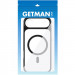 Фото Чехол TPU+PC GETMAN Moon Clear with Magnetic Safe для Apple iPhone 17 Air (6.5") (Black) на vchehle.ua