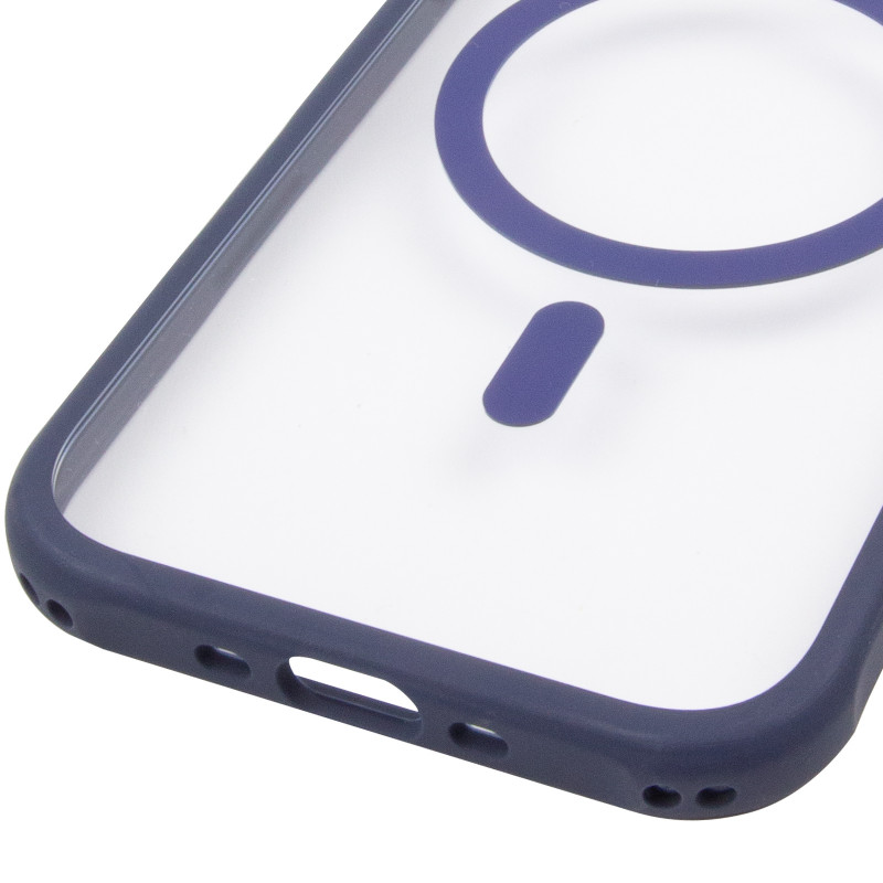 Купить Чехол TPU+PC GETMAN Moon Clear with Magnetic Safe для Apple iPhone 17 Air (6.5") (Blue) на vchehle.ua