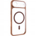 Чехол TPU+PC GETMAN Moon Clear with Magnetic Safe для Apple iPhone 17 Air (6.5") (Brown)