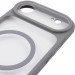 Чехол TPU+PC GETMAN Moon Clear with Magnetic Safe для Apple iPhone 17 Air (6.5") (Grey) в магазине vchehle.ua