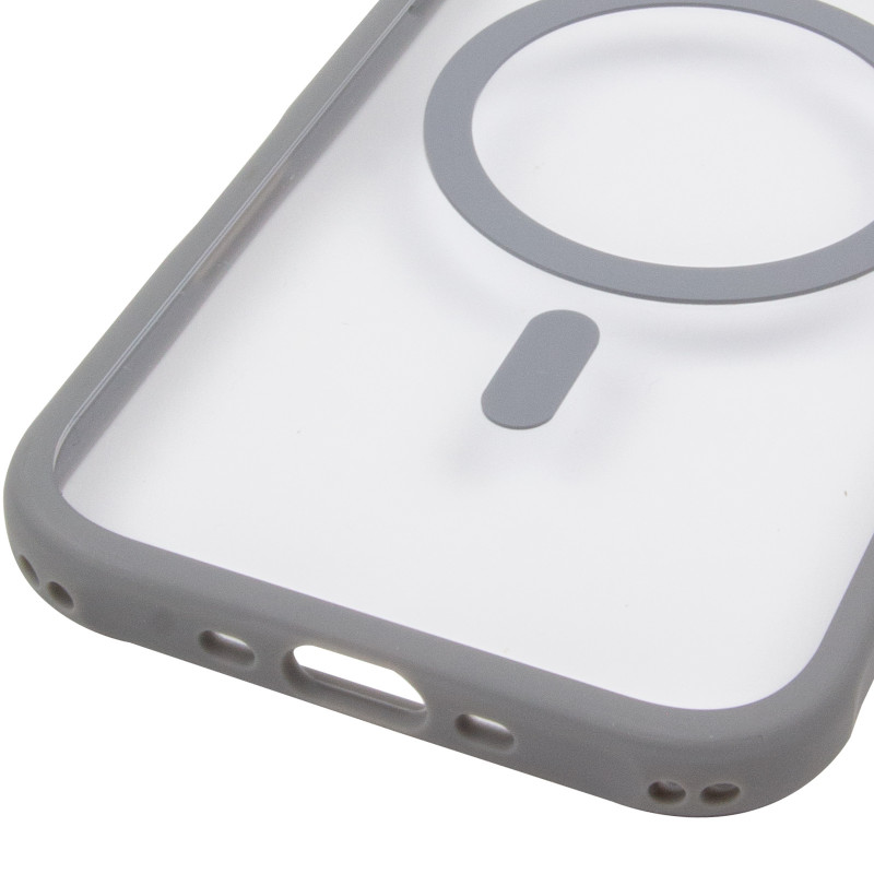 Купить Чехол TPU+PC GETMAN Moon Clear with Magnetic Safe для Apple iPhone 17 Air (6.5") (Grey) на vchehle.ua