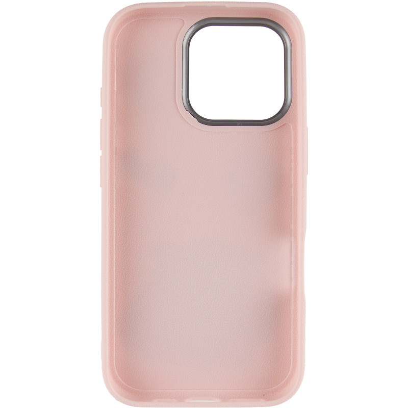 Фото Чохол TPU Leather Toys на Apple iPhone 15 (6.1") (Coffee / Pink) в маназині vchehle.ua
