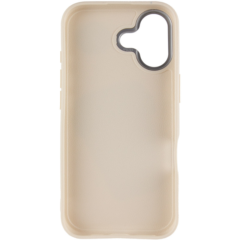 Фото Чехол TPU Leather Toys для Apple iPhone 16 (6.1") (Coffee / Sand) в магазине vchehle.ua