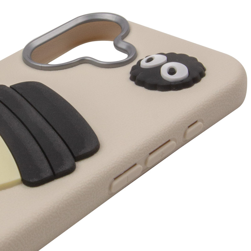 Чехол TPU Leather Toys для Apple iPhone 16 (6.1") (Coffee / Sand) в магазине vchehle.ua