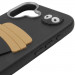 Чехол TPU Leather Toys для Apple iPhone 17 (6.3") (Coffee / Black) в магазине vchehle.ua