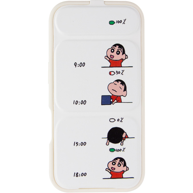 Фото Чехол TPU Panel Stand для Apple iPhone 16 Pro (6.3") (Battery Mood) на vchehle.ua