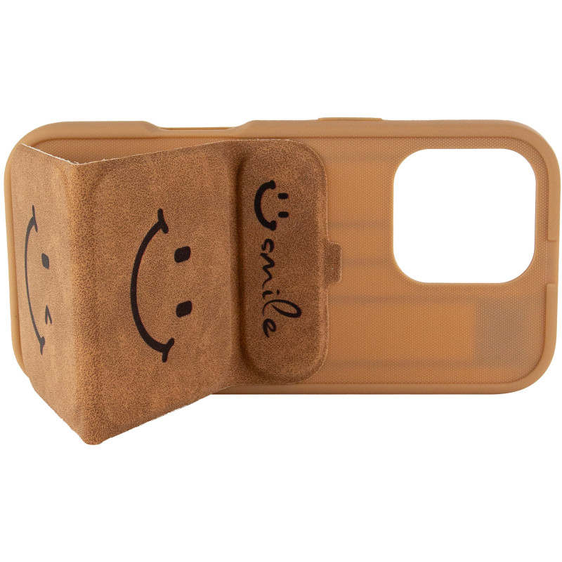 Купить Чехол TPU Panel Stand для Apple iPhone 16 Pro (6.3") (Soft Smile) на vchehle.ua