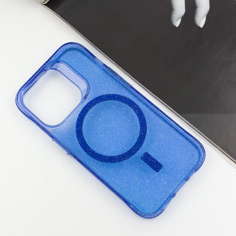Фото Чехол TPU Radiance with Magnetic Fit для Apple iPhone 14 Pro Max (6.7") (Blue) на vchehle.ua