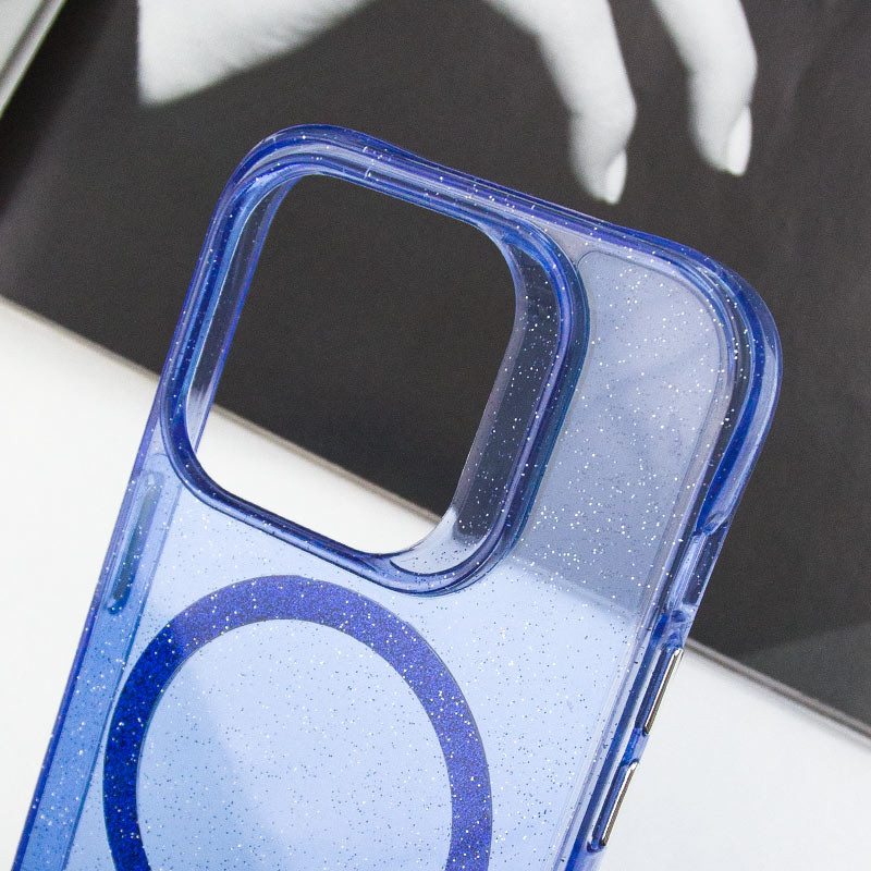 Фото Чехол TPU Radiance with Magnetic Fit для Apple iPhone 14 Pro Max (6.7") (Blue) в магазине vchehle.ua
