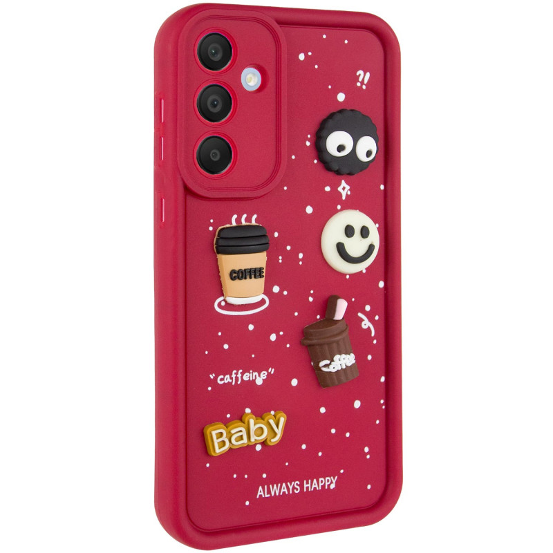 Чехол TPU Toys Case для Samsung Galaxy A35 (Red / Always Happy)