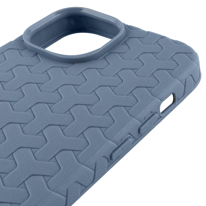Чехол TPU Weaving для Apple iPhone 15 (6.1") (Blue) в магазине vchehle.ua