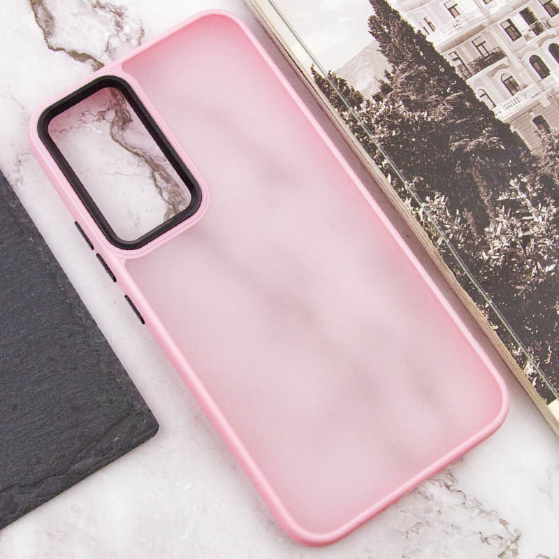 Чехол TPU+PC Lyon Frosted для Xiaomi Redmi A7 Pro 4G / Poco C81 (Pink) в магазине vchehle.ua