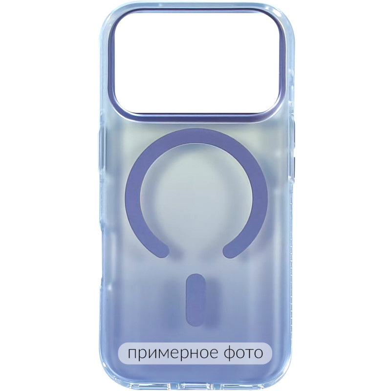 Чехол TPU+PC Phantom with Magnetic Fit для Apple iPhone 17 (6.3") (Light Purple)