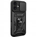 Ударопрочный чехол Ummi Camshield Serge Ring для Apple iPhone 17 (6.3") (Черный / Black)