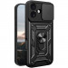 Фото Ударопрочный чехол Ummi Camshield Serge Ring для Apple iPhone 17 (6.3") (Черный / Black) в магазине vchehle.ua