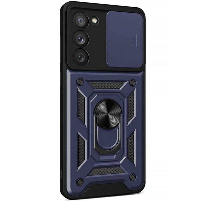 Купить Ударопрочный чехол Ummi Camshield Serge Ring для Xiaomi Redmi 15 (Global) (Синий / Navy) на vchehle.ua