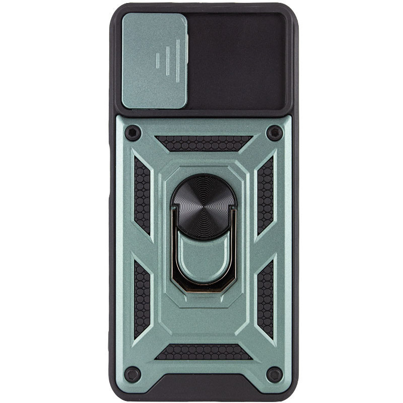 Фото Ударопрочный чехол Ummi Camshield Serge Ring для Xiaomi Redmi 15 (Global) (Зеленый / Green) в магазине vchehle.ua