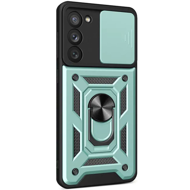 Купить Ударопрочный чехол Ummi Camshield Serge Ring для Xiaomi Redmi 15 (Global) (Зеленый / Green) на vchehle.ua