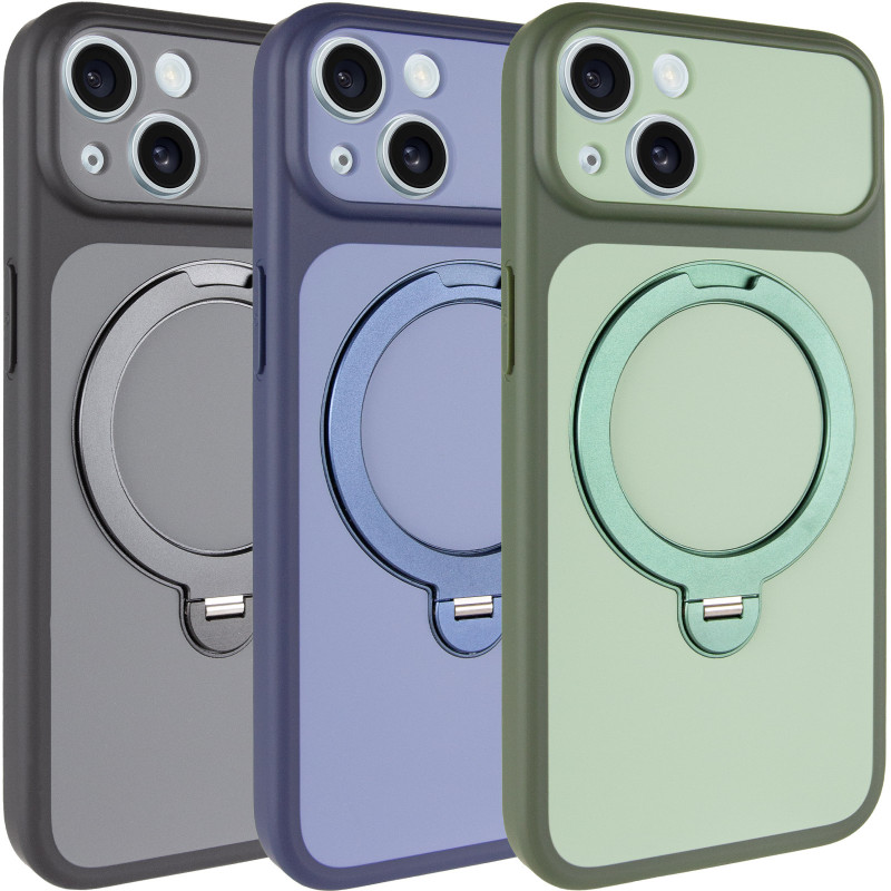 Чехол Ummi Full Camera with Magnetic Fit HQ Ring для Apple iPhone 13 (6.1")