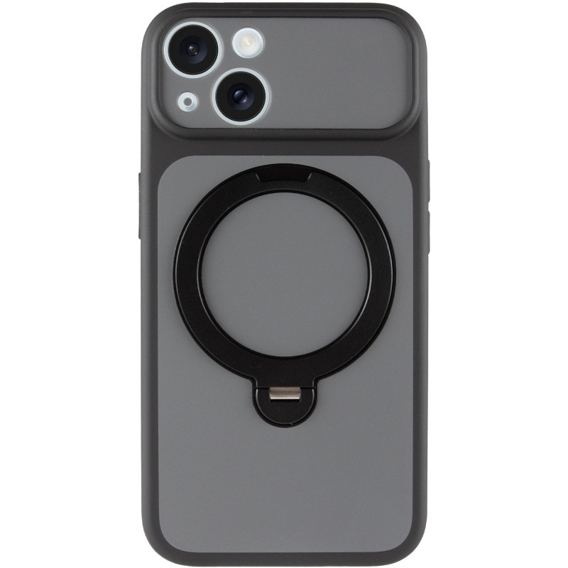 Фото Чехол Ummi Full Camera with Magnetic Fit HQ Ring для Apple iPhone 13 (6.1") (Black) в магазине vchehle.ua