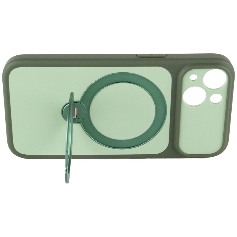 Купить Чехол Ummi Full Camera with Magnetic Fit HQ Ring для Apple iPhone 13 (6.1") (Green) на vchehle.ua