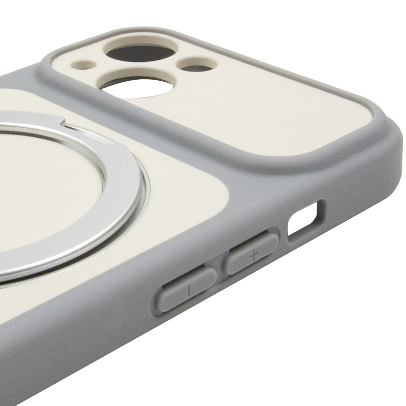 Заказать Чехол Ummi Full Camera with Magnetic Fit HQ Ring для Apple iPhone 13 (6.1") (Grey) на vchehle.ua
