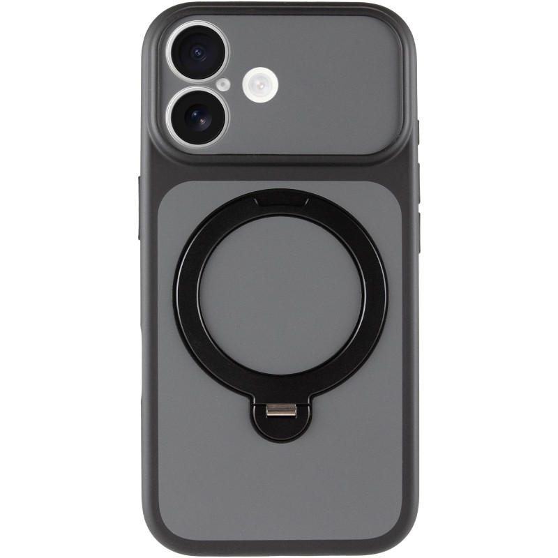 Фото Чехол Ummi Full Camera with Magnetic Fit HQ Ring для Apple iPhone 16 (6.1") (Black) в магазине vchehle.ua