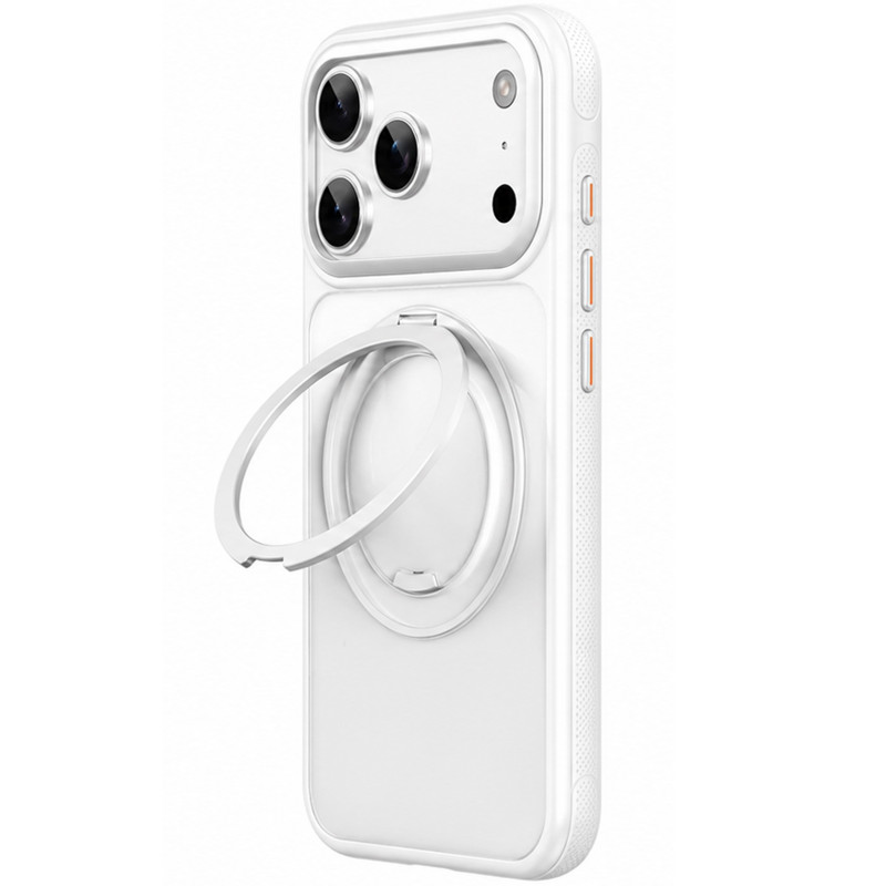 Чехол Ummi Stylish with Magnetic Fit для Apple iPhone 17 Pro Max / 18 Pro Max (6.9") (White)