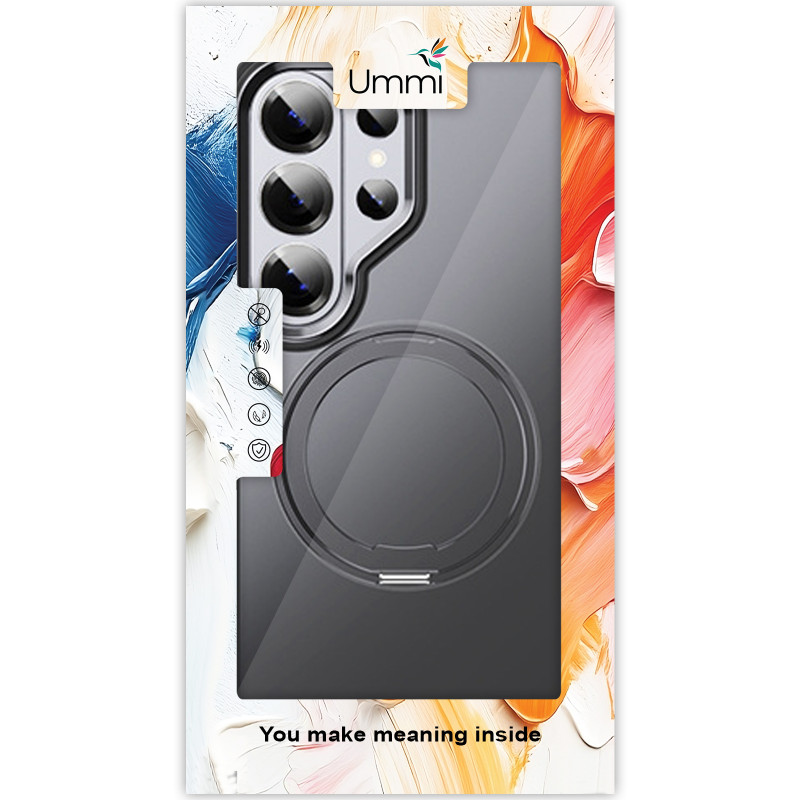 Чохол Ummi Stylish with Magnetic Fit на Samsung Galaxy S26 Ultra (Black) в магазині vchehle.ua