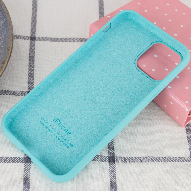 Фото Чохол Silk Full Protective (AA) на Apple iPhone 11 Pro (5.8") (Бірюзовий / Marine Green) в маназині vchehle.ua