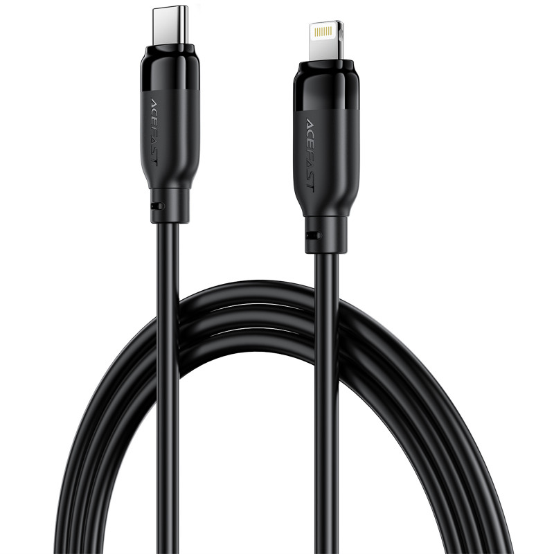 Фото Дата кабель Acefast C16-05 Type-C to Lightning 30W (2m) (Black) на vchehle.ua