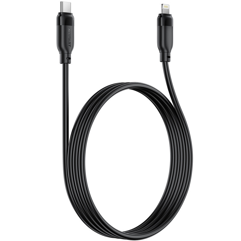 Фото Дата кабель Acefast C16-05 Type-C to Lightning 30W (2m) (Black) в магазине vchehle.ua