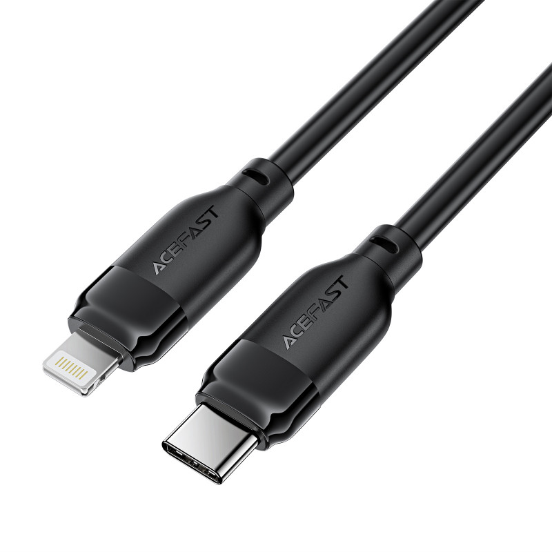 Купить Дата кабель Acefast C16-05 Type-C to Lightning 30W (2m) (Black) на vchehle.ua