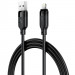 Фото Дата кабель Acefast C16-06 USB to Lightning 2.4A (2m) (Black) на vchehle.ua
