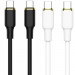 Дата кабель Amaya 89CC Type-C to Type-C 60W (1m)