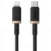 Дата кабель Baseus Dura Series Fast Charging Type-C to Lightning 20W (1m) (CB000123) (Gold / Black)
