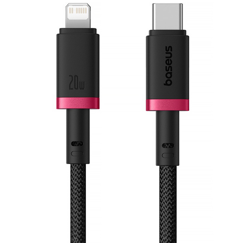 Дата кабель Baseus Dura Series Fast Charging Type-C to Lightning 20W (1m) (CB000123) (Red / Black)