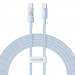 Дата кабель Baseus Gem Fast Charging Type-C to Type-C 100W (1m) (P10373000111) (Galaxy Blue)