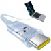 Дата кабель Baseus Gem Fast Charging Type-C to Type-C 100W (1m) (P10373000111) (Galaxy Blue) в магазине vchehle.ua